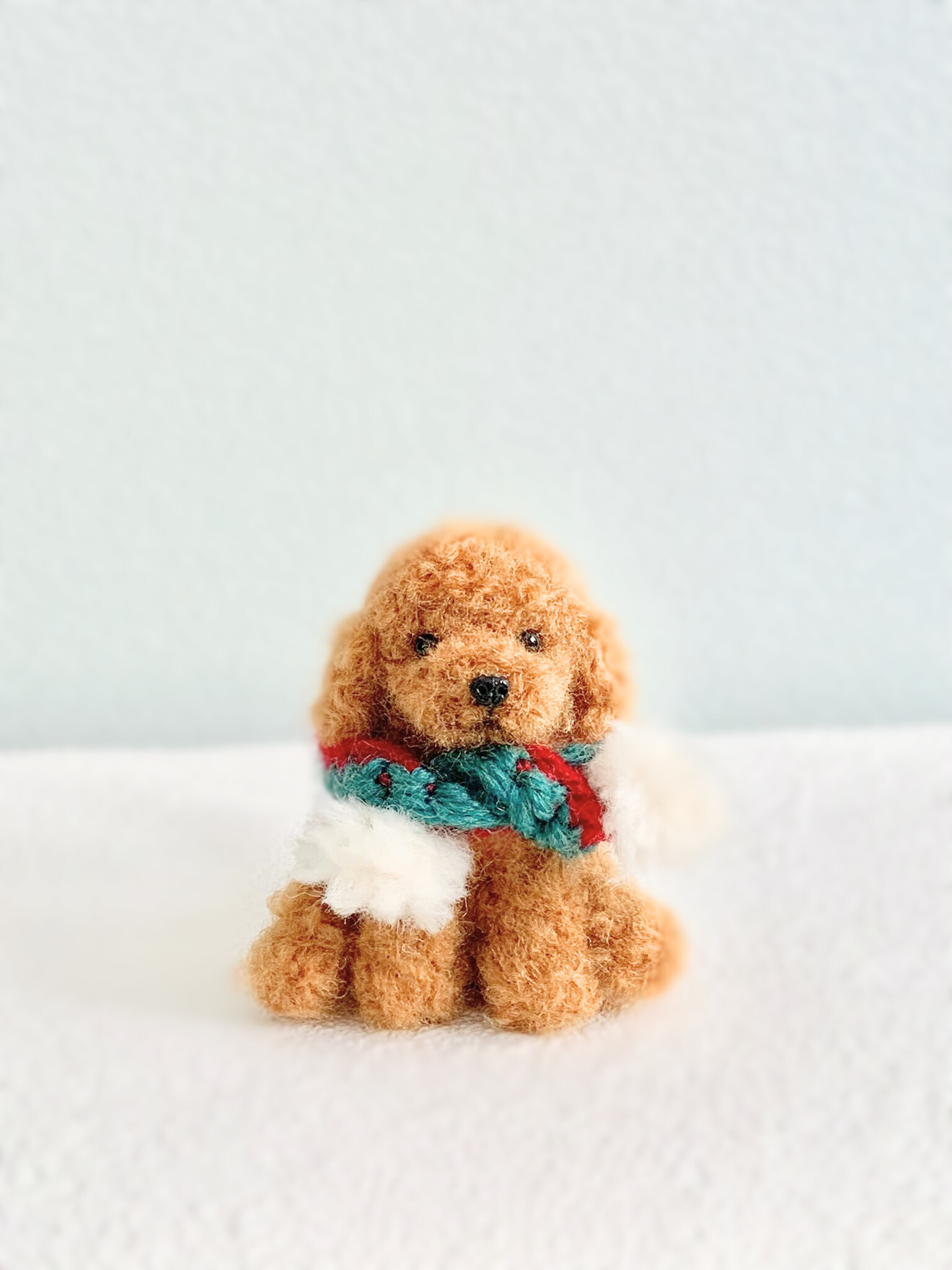 トイプードル　レッド　テディベア　ぬいぐるみ Woderful Alice トイプードル レッド No.1 犬 ぬいぐるみ リアル