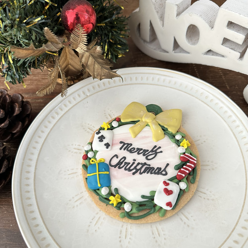 クリスマスリース アイシングクッキー クッキー Berry DECO 通販