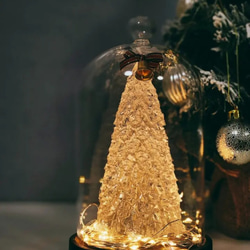 Holly Crystal Tree Candle ひいらぎ クリスマスツリー ジェル