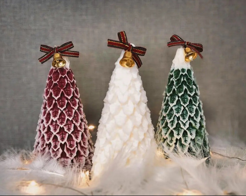 ディプティック クリスマスツリーキャンドルホルダー アロマキャンドル