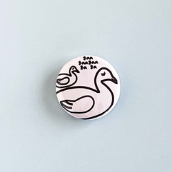 鳥系列罐頭徽章❋鴨 第1張的照片