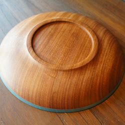 【木　皿　木製　食器】＃048　アサメラ 5枚目の画像