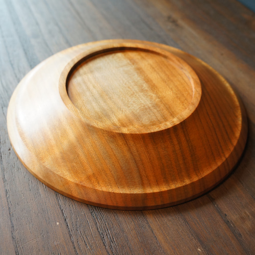日本／天然木】ワンプレートで朝食を 天然木の皿【木 皿 木製 食器