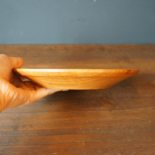 日本／天然木】ワンプレートで朝食を 天然木の皿【木 皿 木製 食器