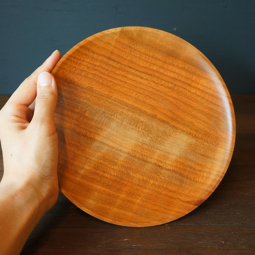 日本／天然木】ワンプレートで朝食を 天然木の皿【木 皿 木製 食器