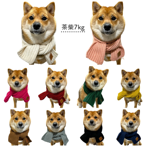 ペット マフラー 秋冬 愛犬 冬物 あったか 可愛い 防寒 犬服 猫