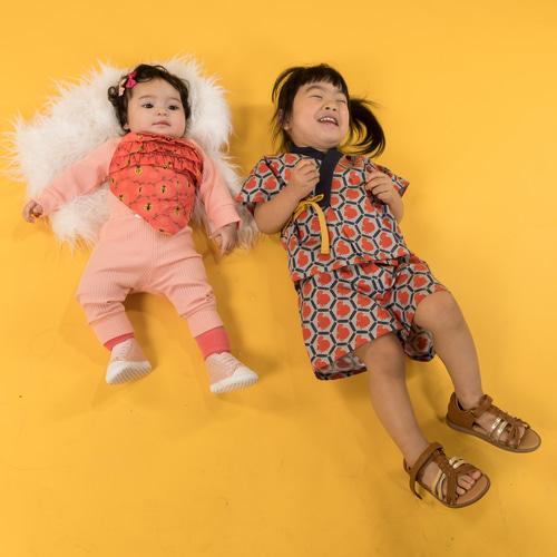 子供甚平、亀甲リス 80，90，100サイズ ベビー服 Annie 通販｜Creema 