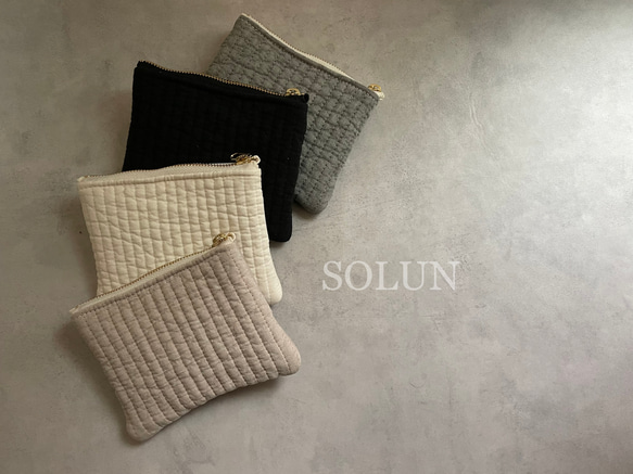 ヌビ/フェイクレザー/ポケットティッシュポーチ 4枚目の画像