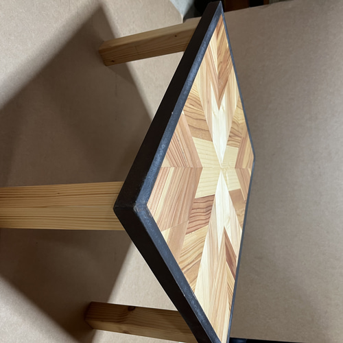 ☆tyo☆ハンドメイドヘリンボーンテーブル ☆tyo☆ハンドメイド