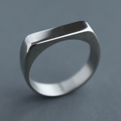 刻印♢シグネットリング♦︎シンプル♢サージカルステンレス【signet