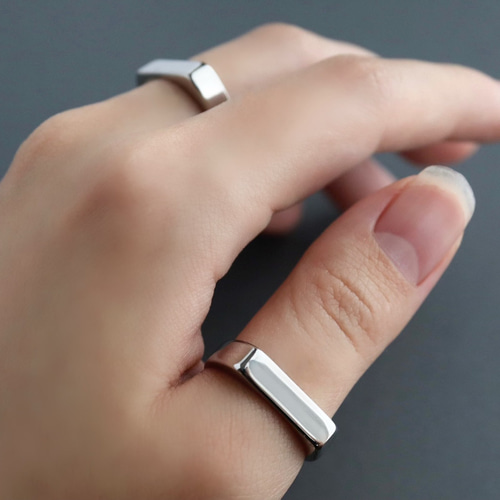 刻印♢シグネットリング♦︎シンプル♢サージカルステンレス