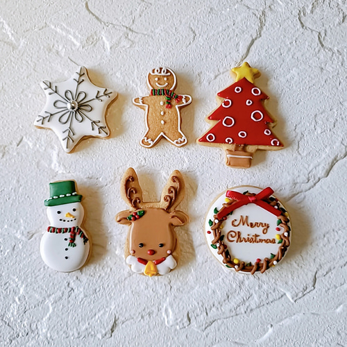オーナメント2024】クリスマスオーナメント6点セット クッキー CAN