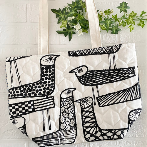 ミナペルホネン Lサイズ パッチワーク トートバッグ minaperhonen