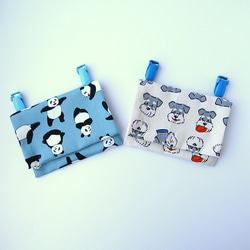 移動ポケット　【展示品】 昆虫サイン・モノグラム 移動ポケット グレージュ | Insect Collection