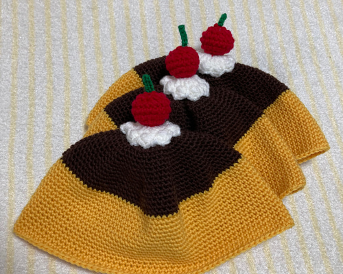 オーダーページ✳︎ちびぬい プリン帽子 オーダーページ✳︎ちびぬい プリン帽子 オーダーページ✳︎ちびぬい