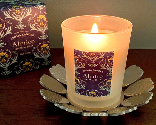 アルミフラワーディスプレイプレートM キャンドルホルダー