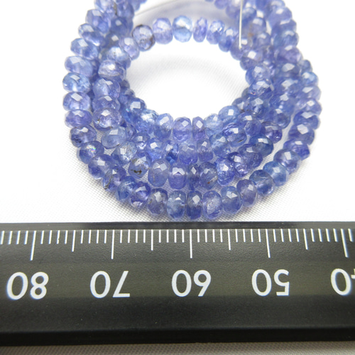 AAA】【タンザナイト】【ボタンカット】/size(約4㎜玉)/1set(5玉