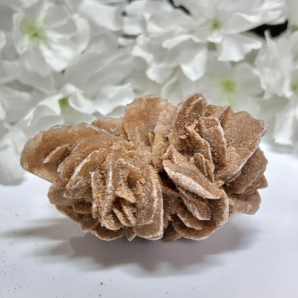 【最安値挑戦】 砂漠の薔薇(1)(2) 入手困難！ デザートローズ 置物 天然石 石 彫刻・オブジェ