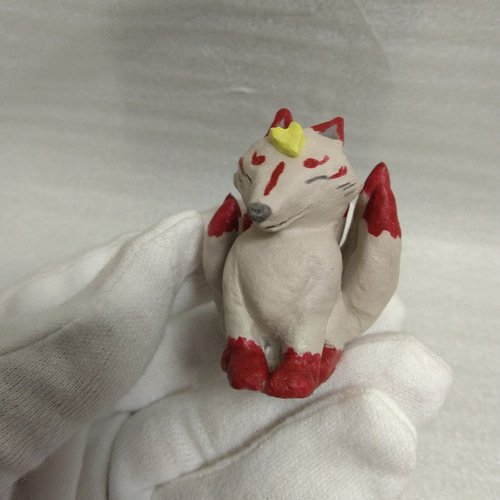 DEN ハンドメイド 作家 ぬいぐるみ 九尾の狐 作家様 ハンドメイド