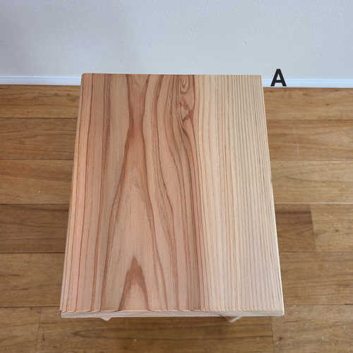 分厚い一枚板スツール 椅子 花台 天然 木製 チェア いす イス