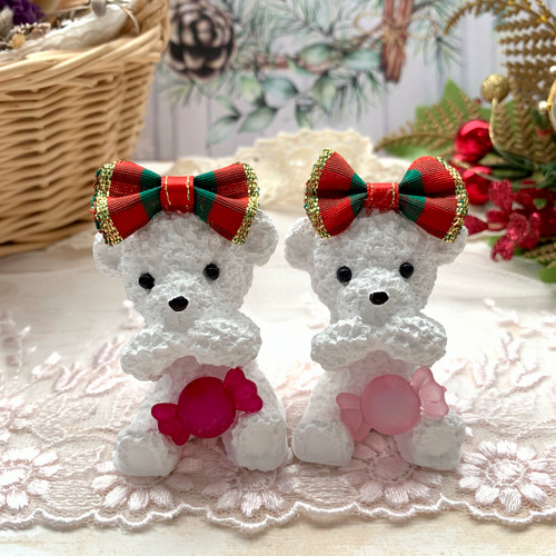 アロマストーンXmasベア