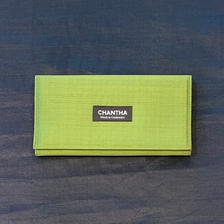【新作】セカンドブランド　財布　軽量財布　シルク　カンボジアシルク　ソウタカンボジアシルク 7枚目の画像