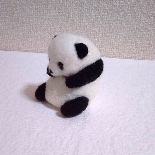 羊毛フェルト パンダさん 羊毛フェルト Lana** 通販 16771627｜Creema