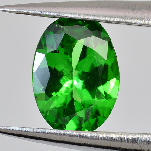 加工OK ソ付 ツァボライト ガーネット 0.96ct ルース オーバル 天然石 