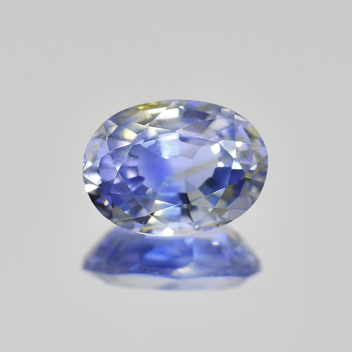 加工OK ソ付 バイカラーサファイア 1.115ct ルース オーバル 天然石 