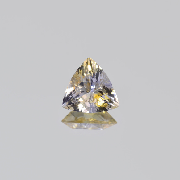 ソ付 バイカラーサファイア 1.245ct ルース トリリアント 6枚目の画像