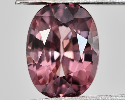 加工OK ソ付 パープルピンク ジルコン 2.212ct ルース オーバル