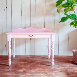 受注製作】ろくろ脚 コンソールテーブル 壁面収納 ミニテーブル サイド