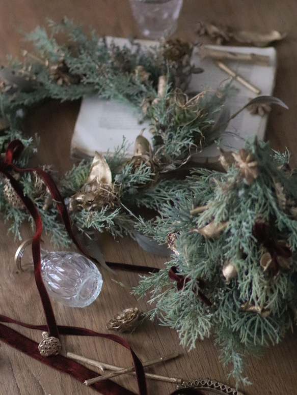 〈Christmas Collection〉クリスマスリース 3枚目の画像