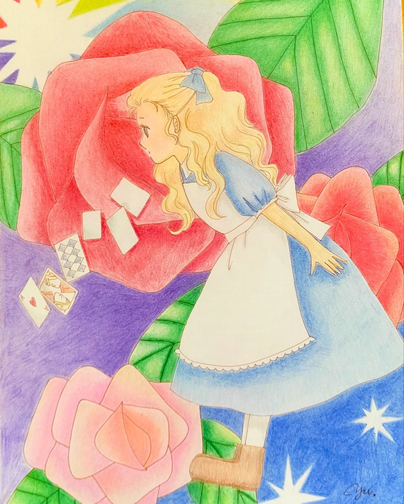 【イラスト/原画】Alice in Wonderland 