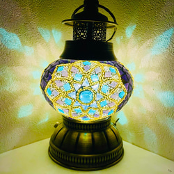 トルコランプ月型フレームタイプ スタンドライト・テーブルランプ らん