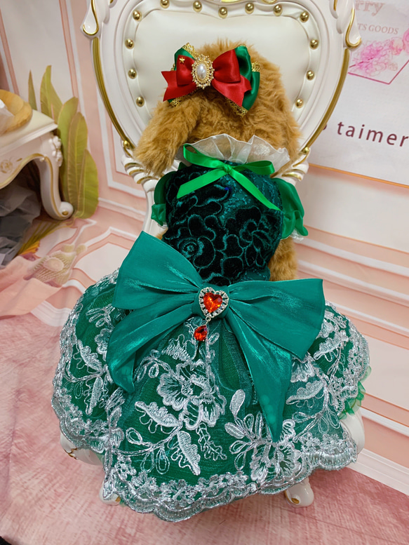 数量限定♡ビジューがキュートなクリスマスドレス 3枚目の画像