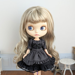 1355※単品※白のふんわりかぼちゃパンツ※ブライスアウトフィット※1/6
