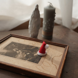 ランプマン用サンタ帽子とポストカードセット 3枚目の画像