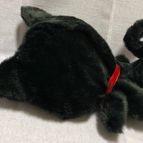 黒猫｜ぬいぐるみ服｜16-17cm用｜着ぐるみ｜ハンドメイド｜あん