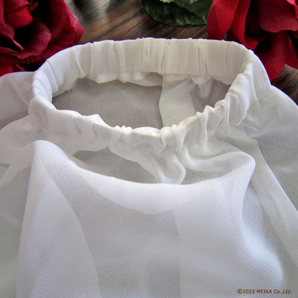 ウェディングアームドレス 付け袖 ウェディングドレスの二の腕カバー オフホワイト  結婚式　演奏会 no-ar03 3枚目の画像