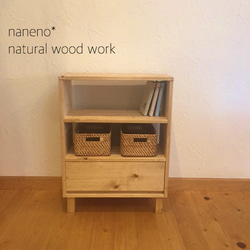 無垢板のオープンシェルフ 折り畳みラック アイアンラック 什器 棚 幅