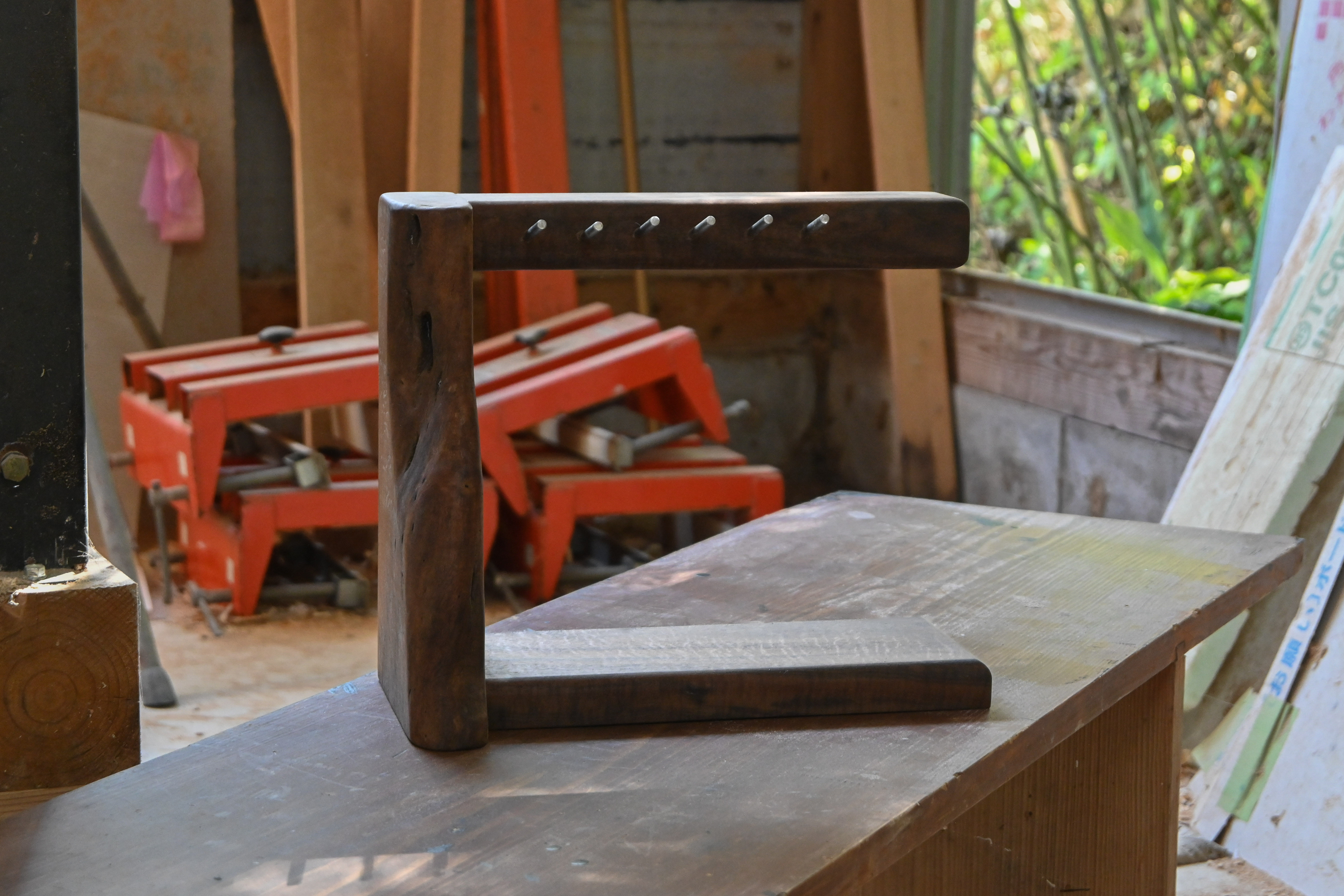 【送料無料】鍵かけ　〜クラロウォールナット・ナチュラル仕上げ〜