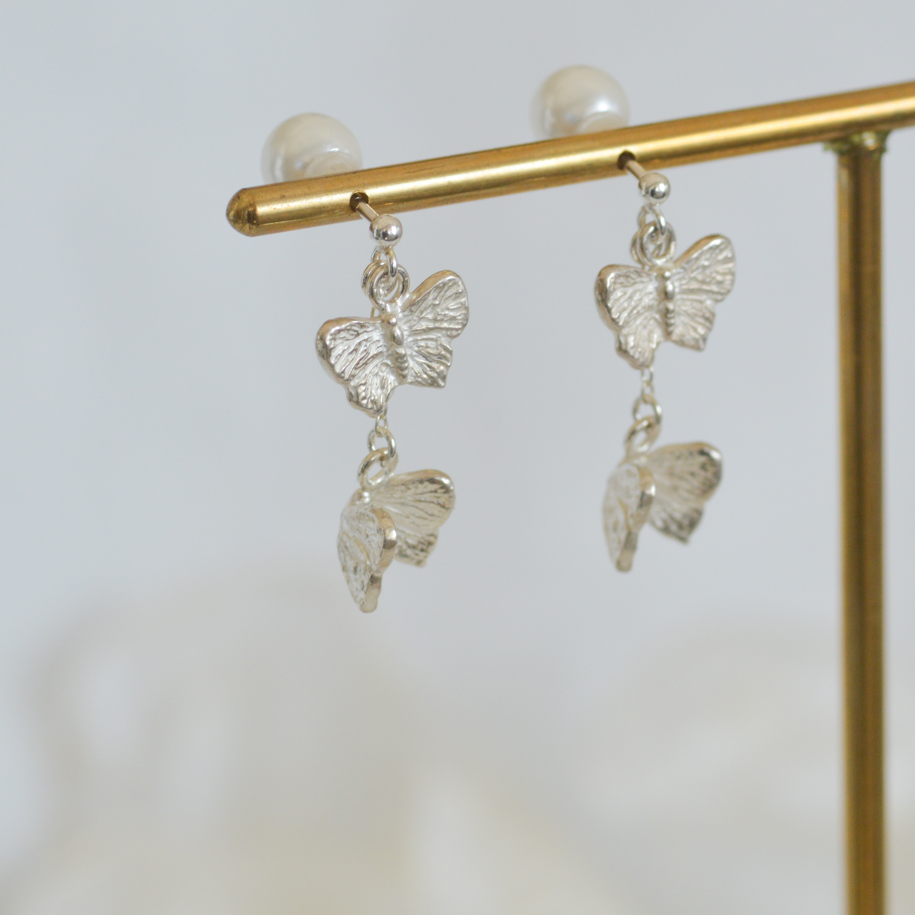 シジミチョウのピアス