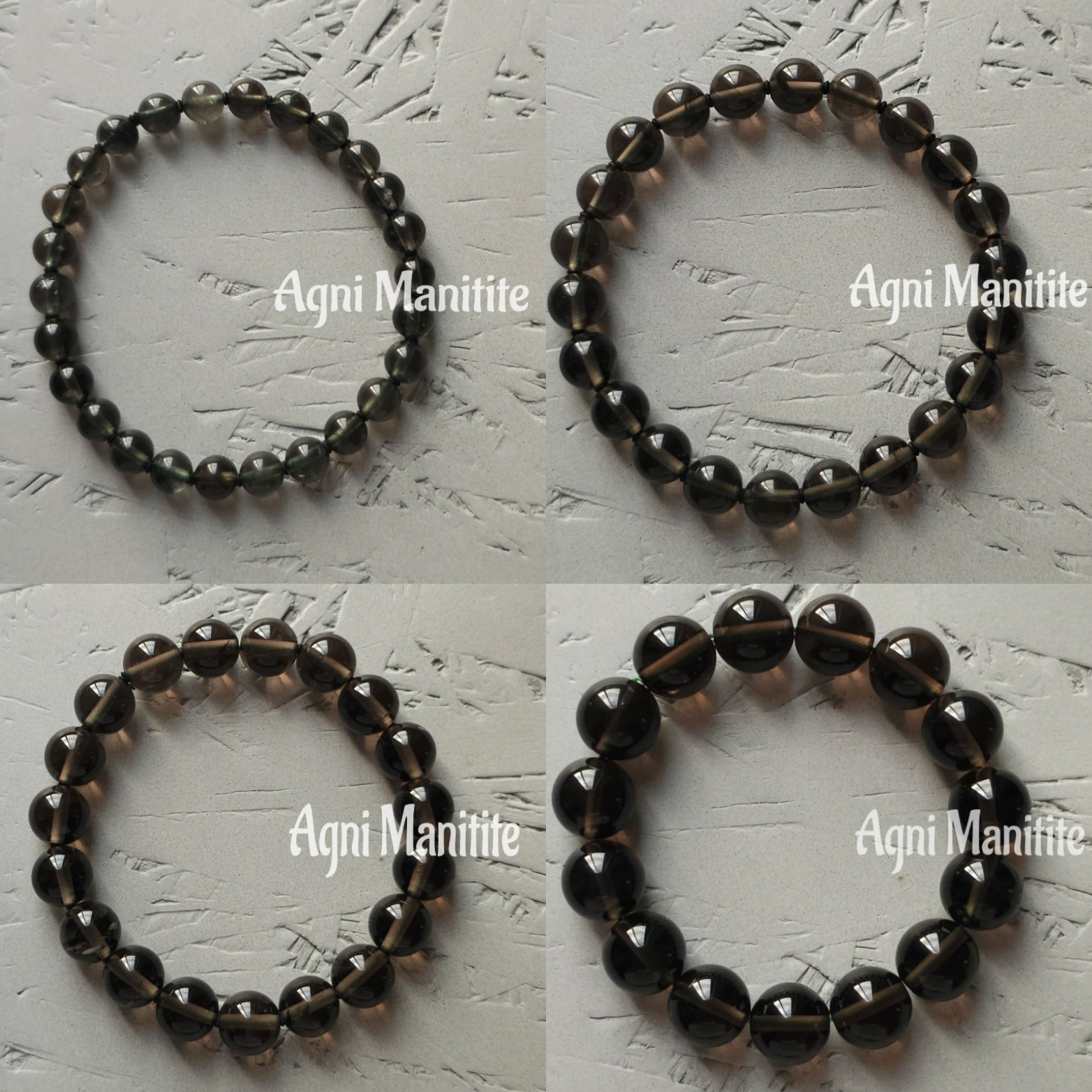 8㎜アグニマニタイトブレスレット Agni Manitite【鑑別取得品と同じ】