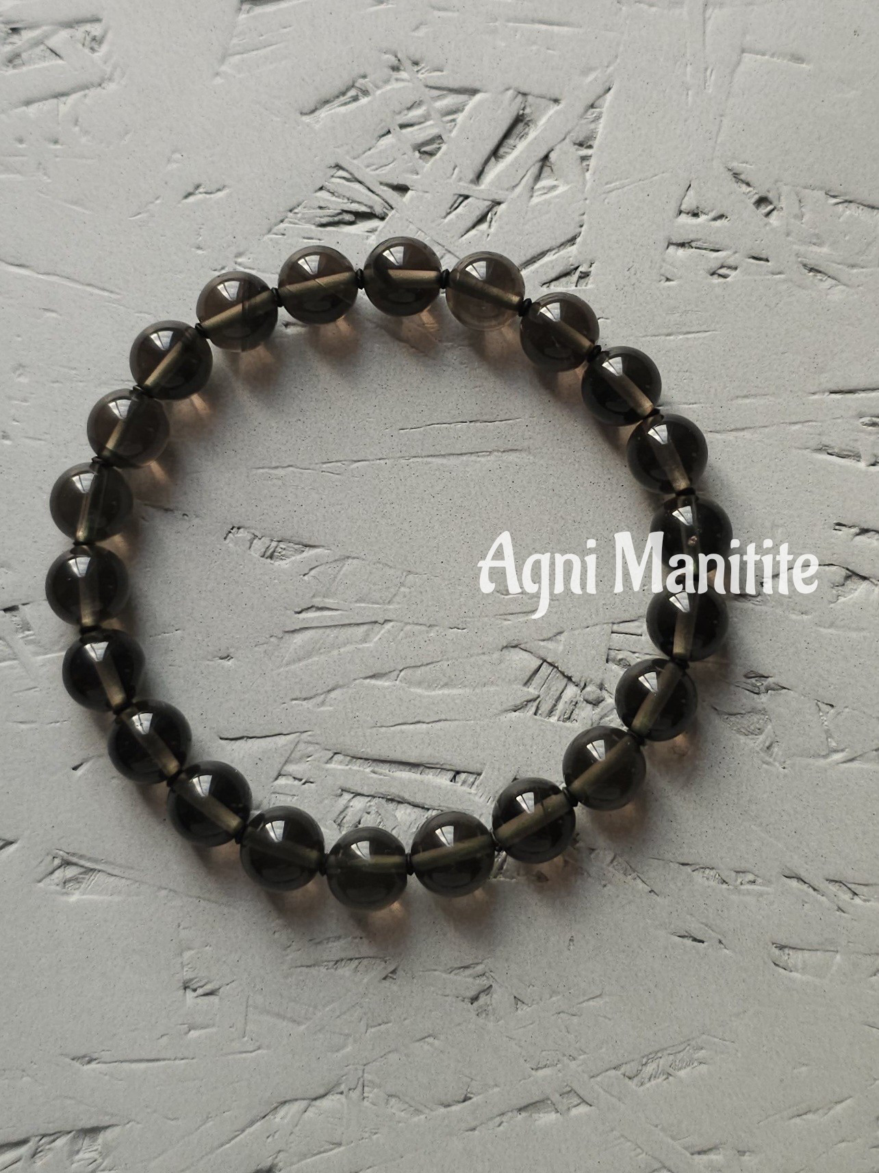 8㎜アグニマニタイトブレスレット Agni Manitite【鑑別取得品と同じ】