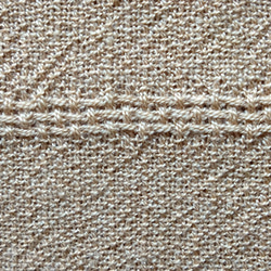 値下げ　シルクウールのキャンバス織のショール　草木染　白樺染め　ピュアベージュ色 8枚目の画像