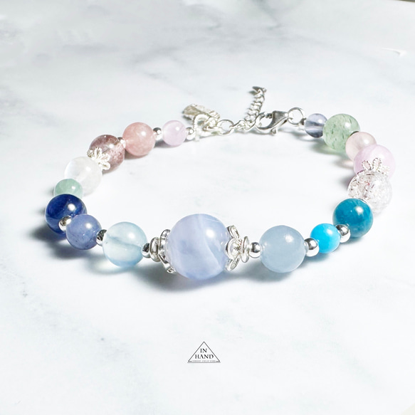 ミューズのローレン～ムーンストーン、ブルーアゲート、タンザナイト  