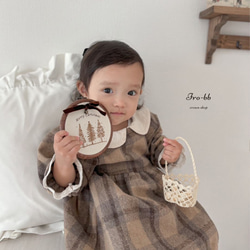 ✽Christmas✽ embroidery plate　 クリスマス　クリスマスグッズ　オーナメント　 3枚目の画像