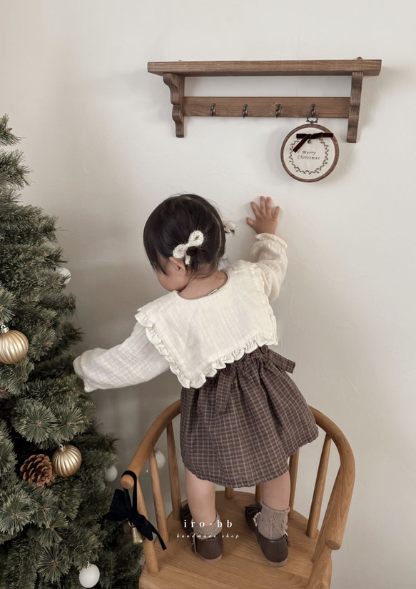 ✽Christmas✽ embroidery plate　 クリスマス　クリスマスグッズ　オーナメント　 7枚目の画像