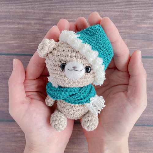 くみっきーさん専用 クリスマス❣️サンタ帽子 ドールチャーム